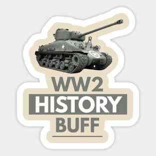 WW2 History Buff Sticker
